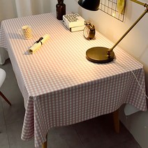 마켓A 모던 체크 패브릭 테이블매트, TYPE16, 140 x 180 cm