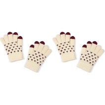 나야스타일 터치 아동 털장갑 2켤레