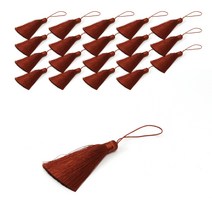 홈앤라이프 베이직 태슬, 브라운, 20개