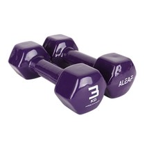 아리프 PVC 컬러 육각 아령 3kg, 2개