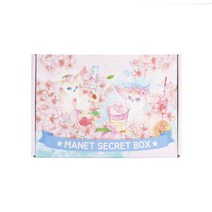 마넷 시크릿 다꾸 문구세트 랜덤박스, 사막여우 벚꽃, 1세트