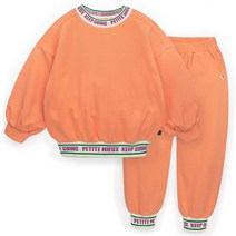 쁘띠뮤 아동용 타이포 상하복 세트 EMTCE11