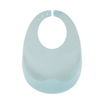 예꼬맘 젤리 실리콘 턱받이, 프렌치블루, 1개