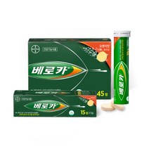 바이엘 베로카 튜브형 멀티비타민 45t + 튜브형 멀티비타민 15t 세트, 60정, 1세트, 60정