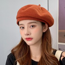 에덴스톨 여성용 화가 니트 베레모