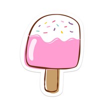 힐링쉴드 무선충전 마그네틱 플렉시블 아이스크림 맥세이프 메탈 플레이트 핸드폰 거치대, 라이트핑크