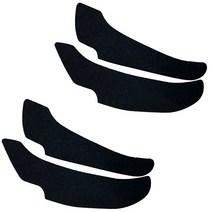 JB 자동차용품 도어커버 1열도어 2p + 2열도어 2p 세트, 제니시스G70 4륜 (2017년형), 블랙