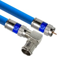마하링크 고급형 RF 안테나 5C 꺾임 동축 케이블, MLZ-RLB050(블루)