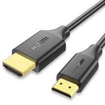 코드웨이 Mini HDMI to HDMI 2.0 케이블, 1개, 1m