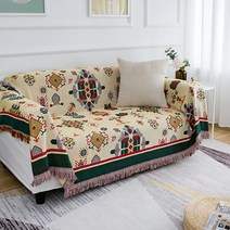 에이홉 양면 두꺼운 보헤미안 쇼파 커버, Type 15