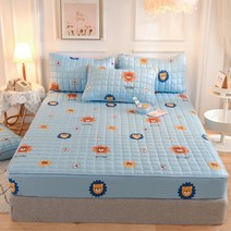 마켓피오 침구 컬러 매트리스 커버