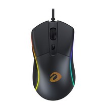 다얼유 스톰 비타공 초경량 게이밍 유선 마우스 65g, 블랙, A960