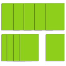 OON 컬러 아크릴판 10p, 연두