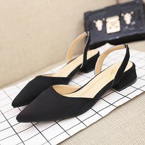 데일리 캐주얼 스타일 심플한 스웨이드 여성 슈즈