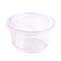 P-7 210ml 투명 디저트컵 평면무타공 100개, 1개입, 100세트