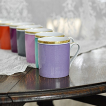 레이첸바흐 컬러 머그컵, 라일락골드, 1개