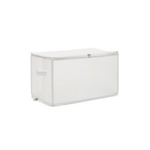 아리코 다용도 베이직 투명 플라스틱 수납함 47L 52 x 30 x 30 cm, 화이트, 1개