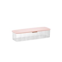 아리코 깔끔공간 다용도 케이블 정리함, 핑크, 1개