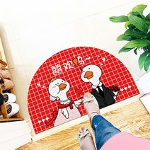 다양한 동물 캐릭터 홈 현관 입구 주방 욕실 발매트, 06