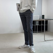 머시따 남성용 빅사이즈 밴딩 이지 면바지