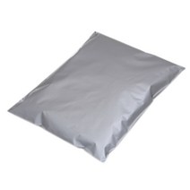 LDPE 10mm 핫멜트 접착 택배봉투 은색, 50매