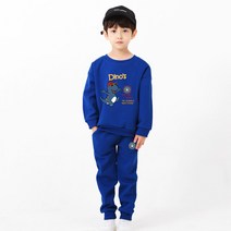 키즈크루 아동용 로스트월드 기모 상하의세트