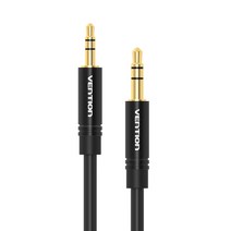 벤션 3.5mm to 2.5mm AUX 음향 오디오 스피커 케이블 3m, 블랙