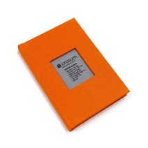 크래썸 셀프 접착식 포토북 앨범 10.2 x 15.2 cm, 오렌지캐롯, 5매