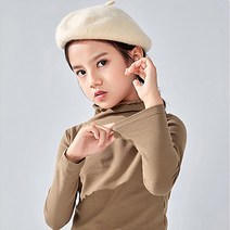 꼰띠키즈 아동용 웨이브 반폴라 티셔츠