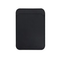 심플리로어 휴대폰 부착형 레더 카드 포켓, 블랙