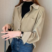 루나걸 에르세 코듀로이 블라우스