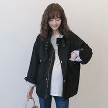 윈드 브레이커 캐주얼 임산부 재킷