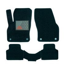 차모아 뉴 코일매트 자동차 카매트 1+2열, E 올블랙, H669 제네시스 G70 (4륜)