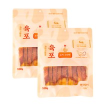 씨엔앨라이프 반려견 자연 그대로 300g, 오리 + 고구마 혼합맛, 2개