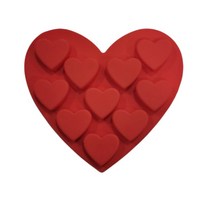 비누 DIY 만들기 몰드 하트 10구 3p, 랜덤발송