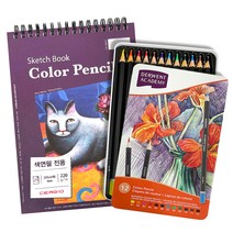 더웬트 유성 색연필화 패키지, 1세트, 12색