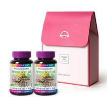 홀리데이즈 식물성 오일 대마종자유 67.5g, 2개, 90정