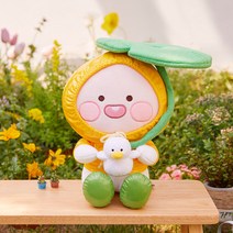 카카오프렌즈 레이니가든 인형 어피치 인형쿠션, 혼합색상