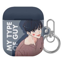 취향저격 그녀 에어팟 1 2 호환 슬림 케이스, 마이타입 찬열