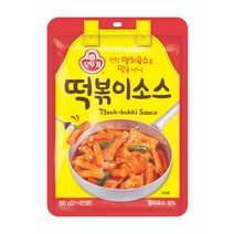 오뚜기 진한 멸치육수로 맛을 낸 떡볶이소스, 180g, 1개