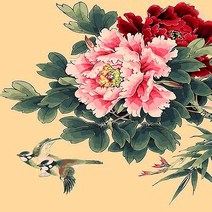 피포페인팅 DIY 명화그리기 세트, 목단향