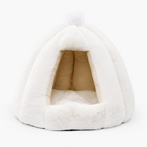 고양이 강아지 폼폼 이글루 하우스, 화이트