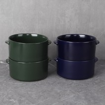 블룸엣홈 몬타지오 면기, 네이비,네이비,그린,그린, 4개