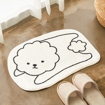 미니 구름 비숑 러그