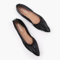 쥬시포올 대니쉬 주름 뽀족코 드라이빙 플랫슈즈 RS-TF09F