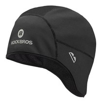 락브로스 스포츠 귀보온 방한모자 YPP044, 블랙