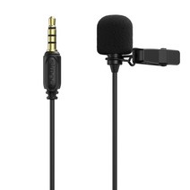 스몰리그 웨이브 L1 3.5mm 라발리에 마이크 블랙 3388B, 1개