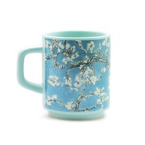 클라보 빈센트 반 고흐 마카롱 아트머그 300ml, 아몬드 블라썸, 1개