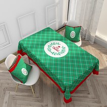 마켓에이 레드 엘크 크리스마스 식탁보, TYPE6, 85 x 85 cm