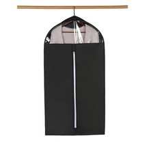 스타 컬러 의류 커버 더스트 백 블랙 60 x 10 x 130 cm, 1개, 1개입
